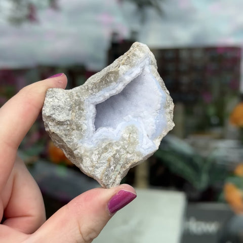 Blue Lace Agate "Jamie"