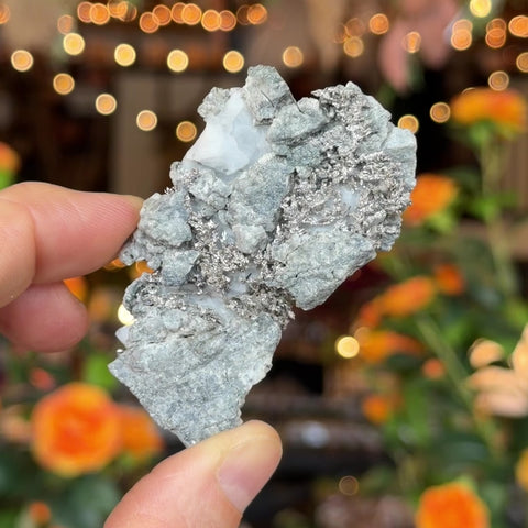 Silver in Calcite "Lyra"