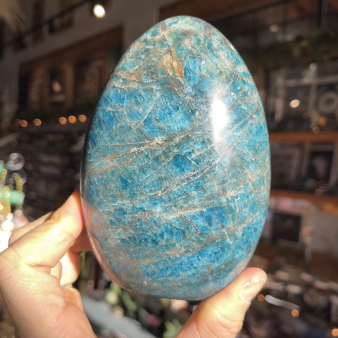 Blue Apatite "Ansel"