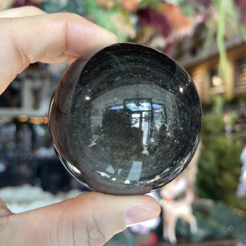 Obsidian Sphere "Jen"
