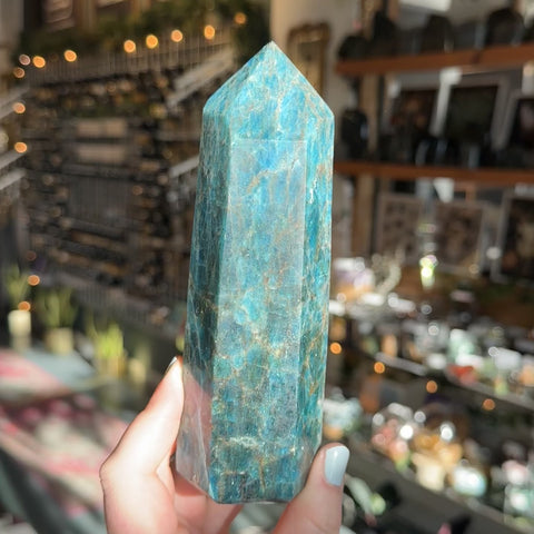 Blue Apatite "Eleni"