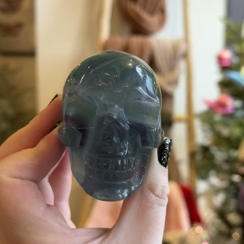 Fluorite Skull "Jake"