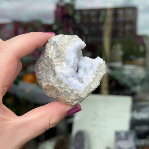 Blue Lace Agate "Jojo"