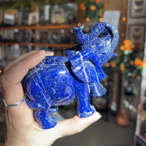 Lapis Lazuli Elephant "Colin"