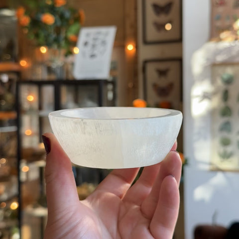 Little Selenite Bowl