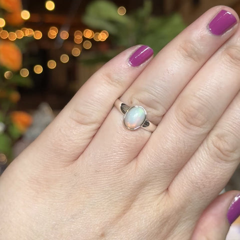 Ethiopian Opal Ring "Joshua" - Size 9.5