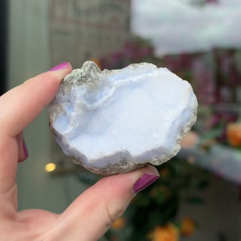 Blue Lace Agate "Sue"