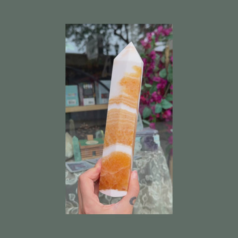 Orange Calcite "Bridget"