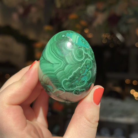 Malachite Egg "Victoria"