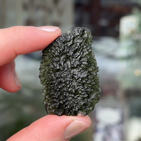 Moldavite (Museum-Grade) "Persephone"