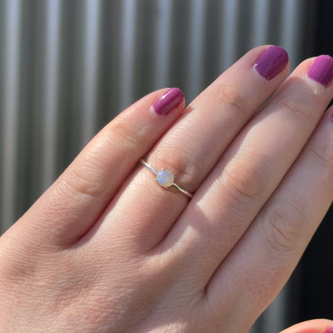 Opal Ring "Alex" - Size 8