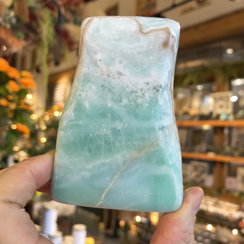 Caribbean Calcite "Stefania"