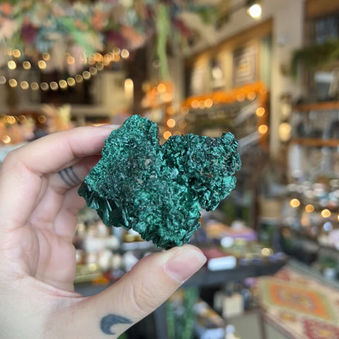 Fibrous Malachite "Harrison"