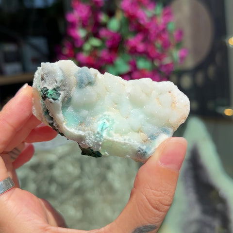 Smithsonite | Chrysocolla "Heathcliff"