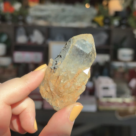 Natural Citrine "Abacus"