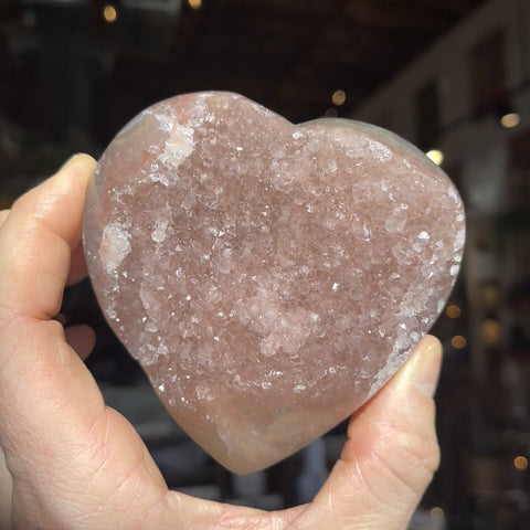 Amethyst Heart "Bo"