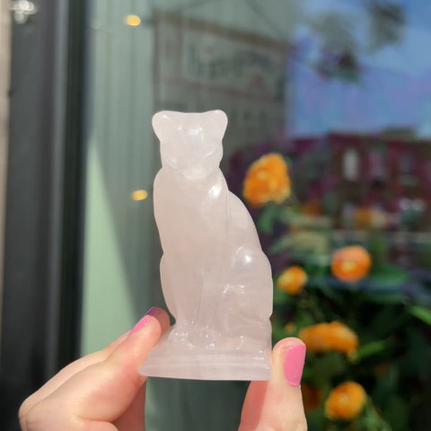 Rose Quartz Cat