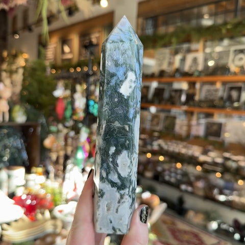Moss Agate "Phillippa"