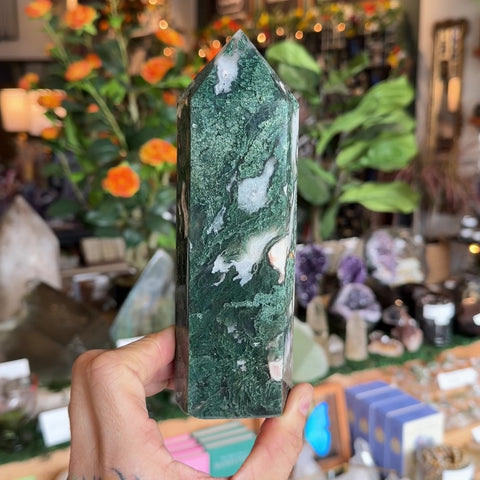 Moss Agate "Renee"