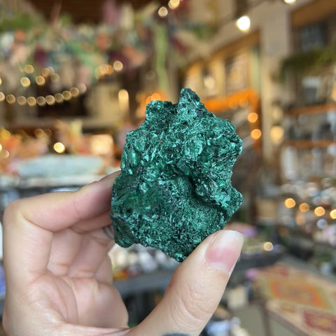 Fibrous Malachite "Paris"