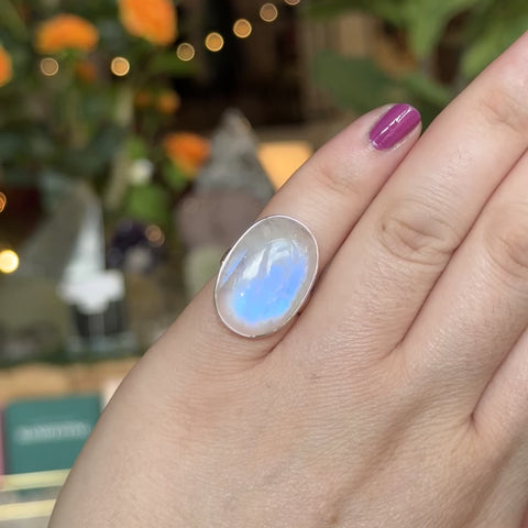 Moonstone Ring "Maddie" - Size 6