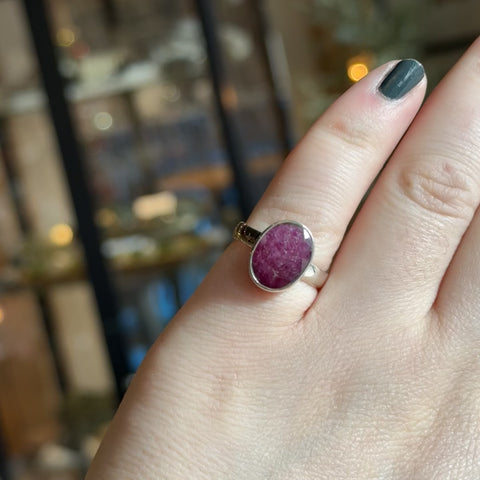 Ruby Ring "Rudolph" - Size 7