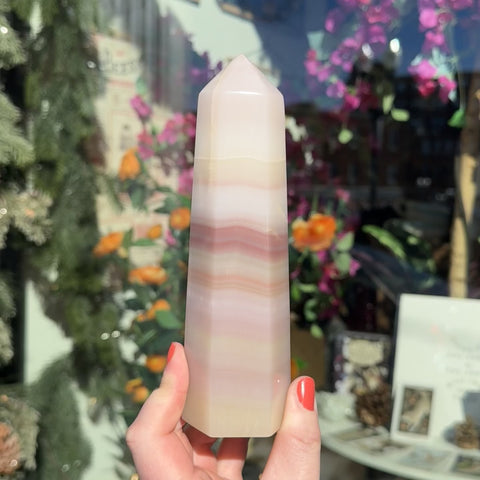 Watermelon Calcite "Hollis"