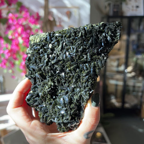 Epidote | Quartz "Nyx"