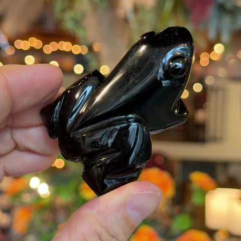 Obsidian Frog "Tiana"