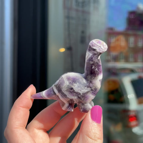 Amethyst Dinosaur "Piper"