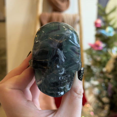 Fluorite Skull "John"