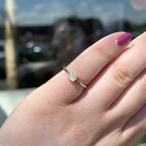 Opal Ring "Lily" - Size 6
