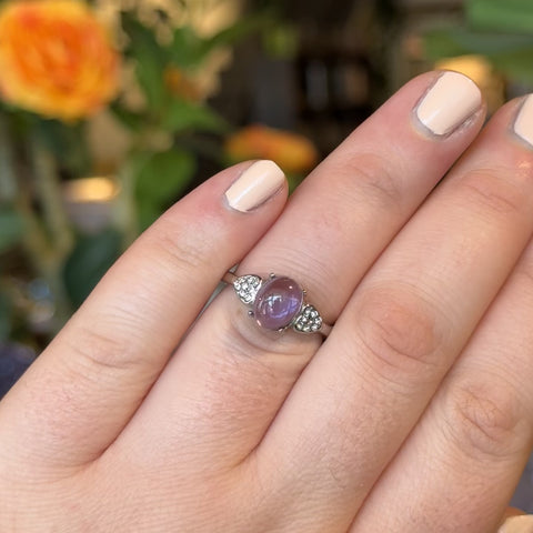 Amethyst Ring "Rita" - Size 7