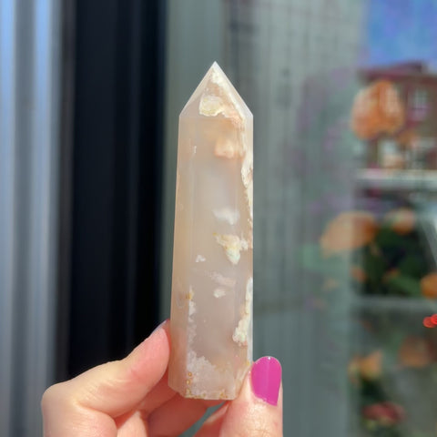 Flower Agate "Toni"
