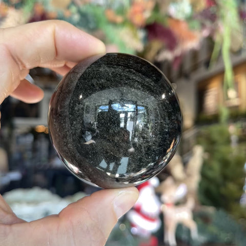 Obsidian Sphere "Lindsey"