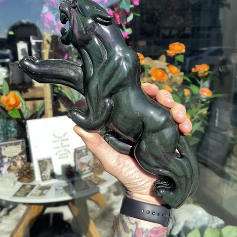 Rainbow Obsidian Panther "Shuri"