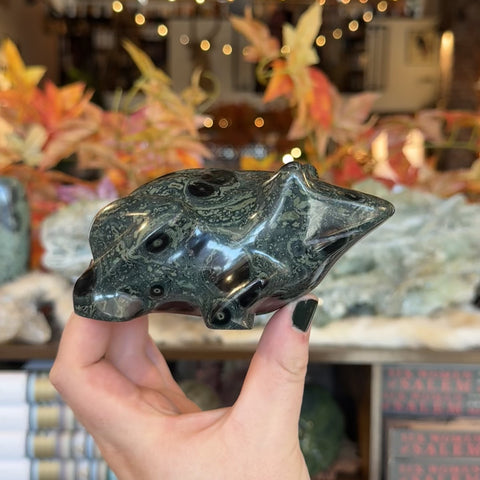 Kambaba Jasper Frog "Tiana"