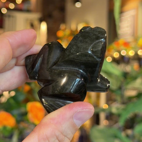 Obsidian Frog "Kermit"