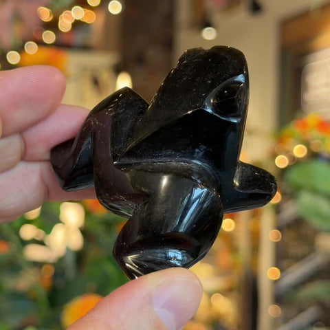 Obsidian Frog "Naveen"