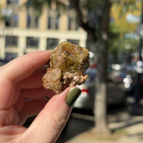 Green Garnet "Elphaba"