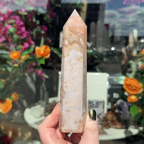 Flower Agate "Sandie"