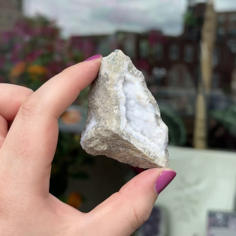 Blue Lace Agate "Lorraine"
