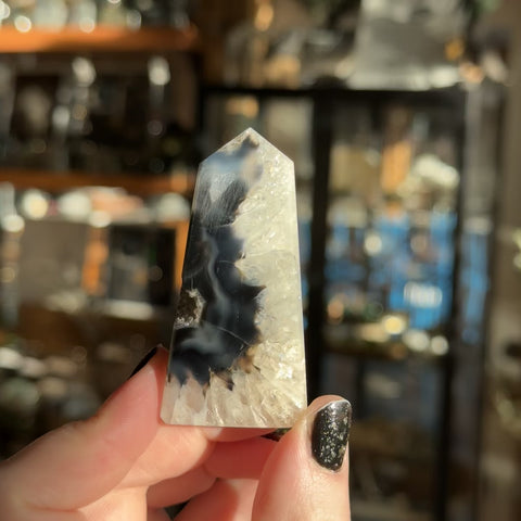 Black Agate "Ruby Sue"