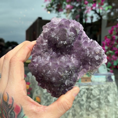 Amethyst | Fluorite | Marcasite "Earnest"
