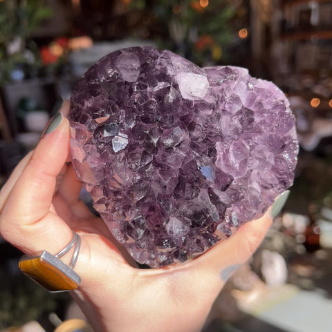 Amethyst Heart "Isabella"