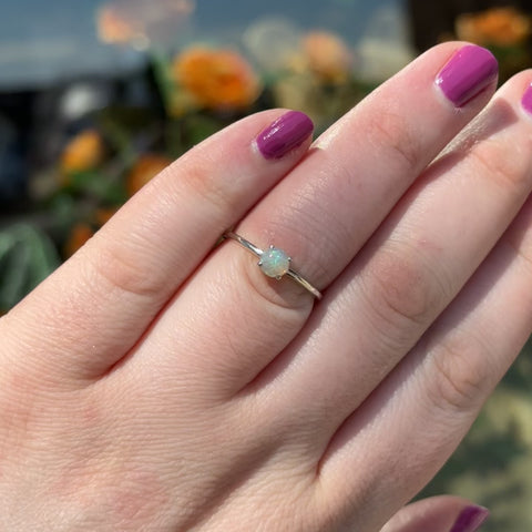 Opal Ring "Jan" - Size 8
