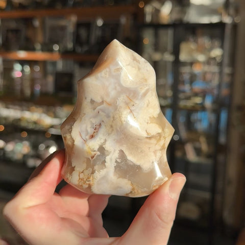 Flower Agate "Nolan"