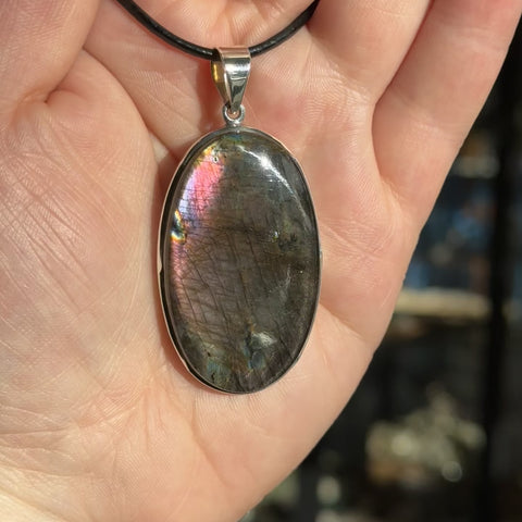 Sunset Labradorite Necklace "Sabine"