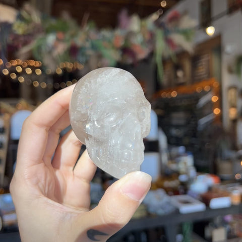 Smoky Quartz Skull "Manny"