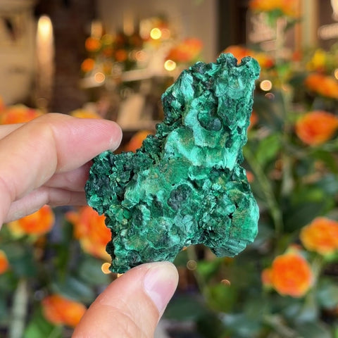 Fibrous Malachite "Gabriella"